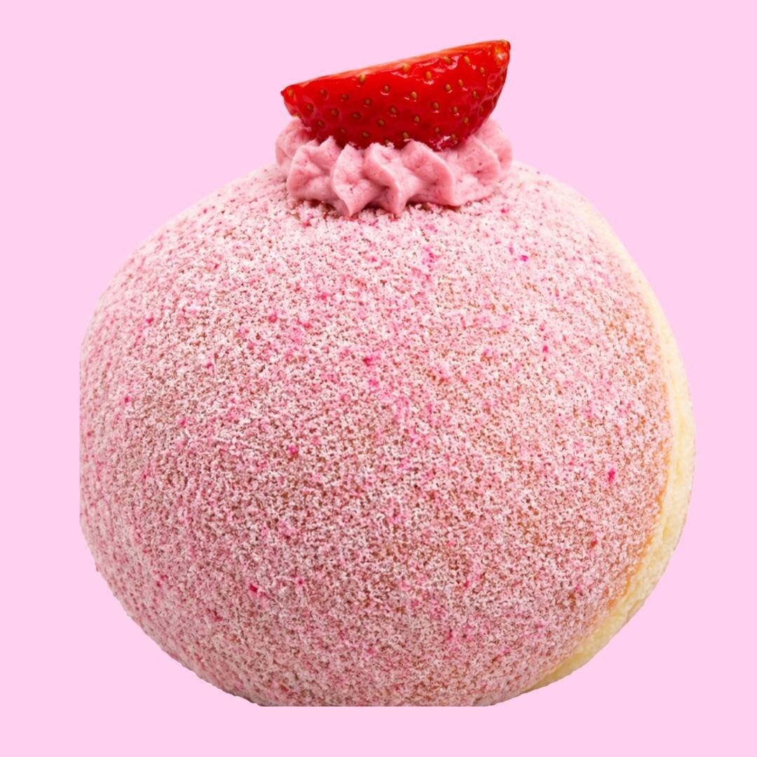 Strawberry Polvoron Donut